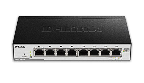 D-Link DGS-1100-08PV2 D-Link NT DGS-1100-08PV2 DGS-1100 Series Smart Managed 8PT