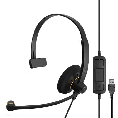 Deployment-friendly single-sided wideband headset optimized for Skype for Business