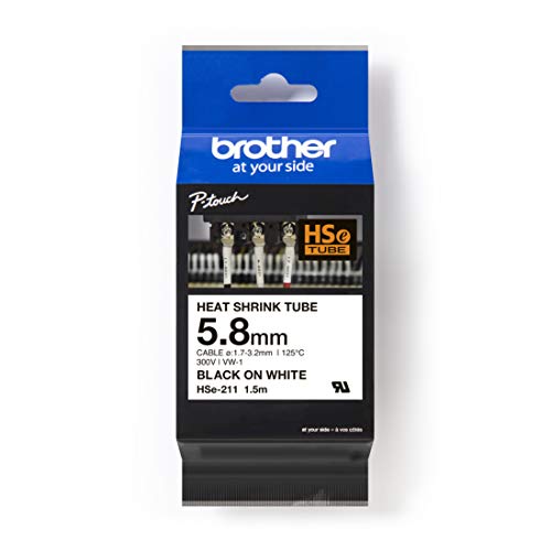 6MM Heat Shrink Tape Blk Wht
