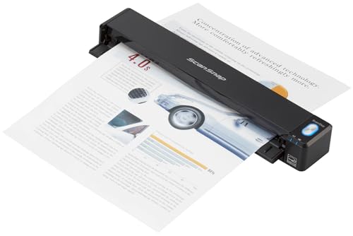 SCANSNAP IX100 - SHEETFED SCANNER - PORTABLE - COLOR -  GRAYSCALE -  MONOCHROME -  AUT (Like New)
