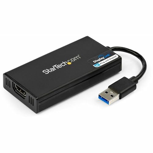 Connect an additional HDMI display to your PC with USB 3.0 technology capable of
