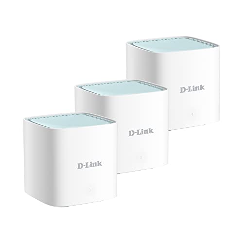 D-LINK NT M15 3 AX1500 MESH WI-FI SYSTEM DUAL-BAND 2X2 WI-FI6 3PACK RETAIL