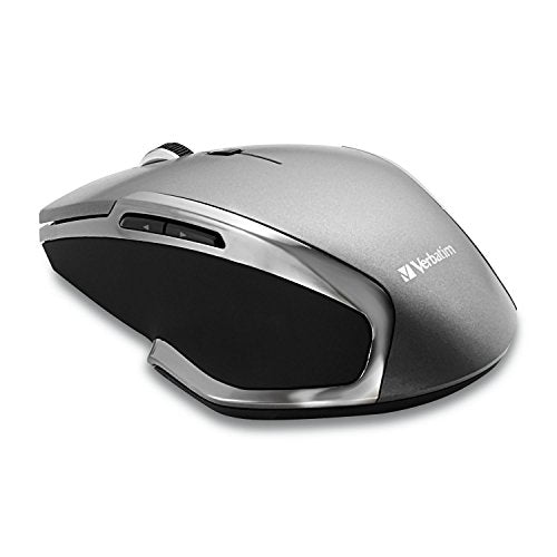 WL NOTEBOOK 6BUTTON DELUXE BLUE LED MOUSE GRAPHITE (Like New)