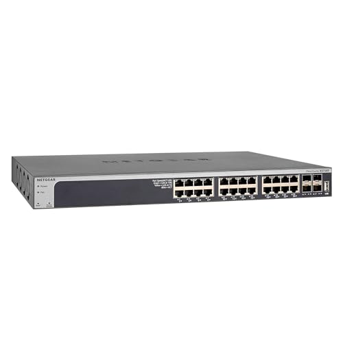 ProSAFEXS728T 28-Port 10-Gigabit Ethernet Smart Managed Switch