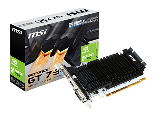 MSI VIDEO CARD N730K-2GD3H LPV1 GT 730 2GB DDR4 64B PCIE2.0 DL-DVI-D HDMI DSUB
