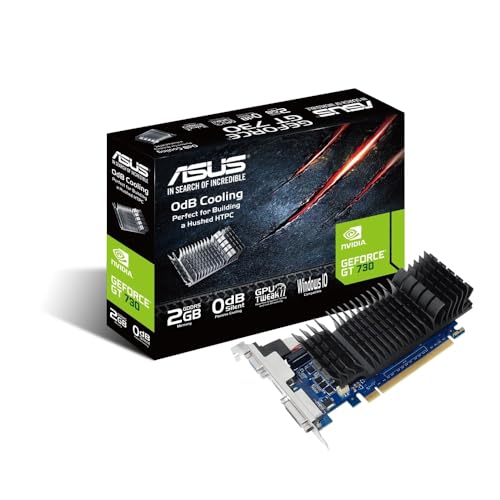 ASUS TeK GT730-SL-2GD5-BRK Asus VCX GT730-SL-2GD5-BRK GeForce GT 730 2GB GDDR5 64-bit DVI-D D-Sub HDMI