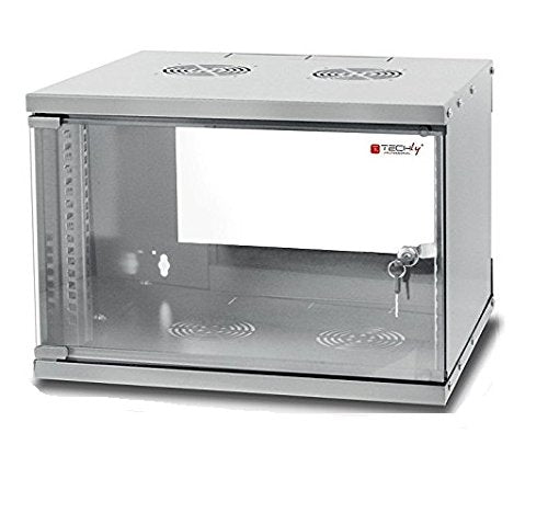 New Networking Wall Cabinet 19in 6u, Grey (Like New)