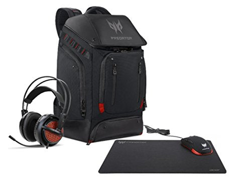 Acer Predator Gaming Kit (Mouse, Mousepad, Headset & Backpack)