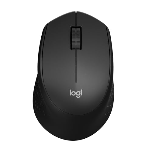 LOGITECH M330 WIRELESS SILENT PLUS MOUSE (BLACK)