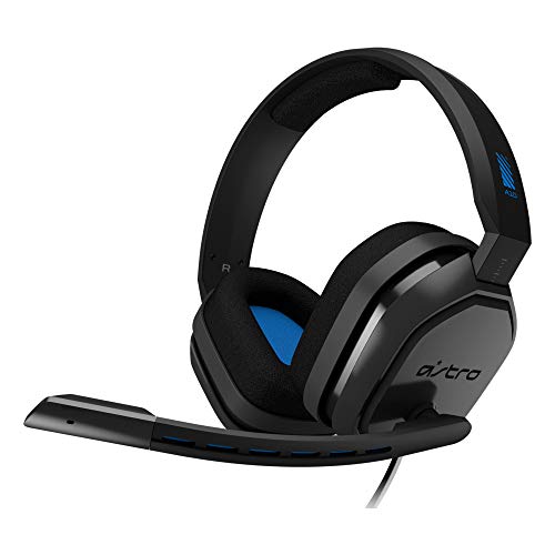 ASTRO GAMING A10 HEADSET FOR PS4 (GREY/BLUE) (Like New)