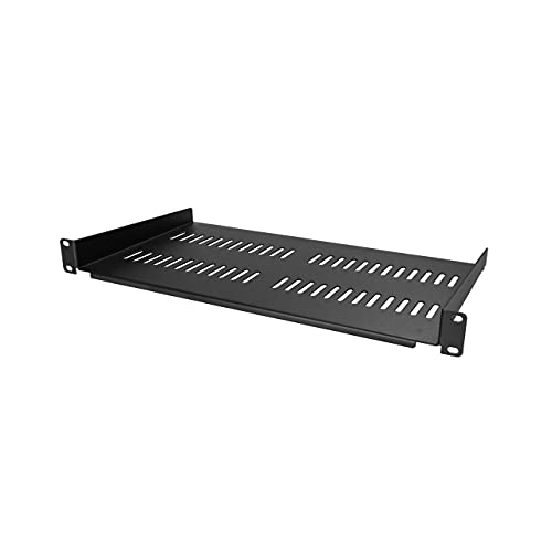 10IN 1U VENTED RACK SHELF 254 MM DEEP 1U SHELF (Like New)