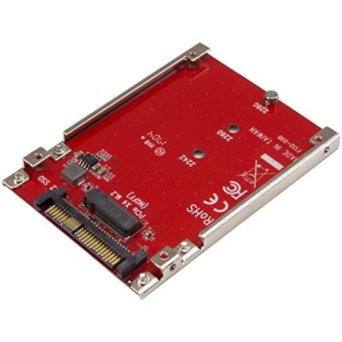 M.2 to U.2 Adapter - M.2 Drive to U.2 (SFF-8639) Host Adapter for M.2 PCIe NVMe