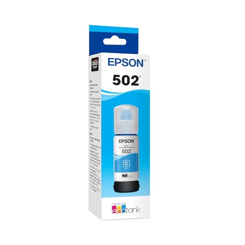 Epson America Pigment Cyan Ink Bottle Sensr T50222-S