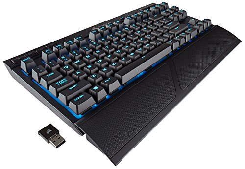CORSAIR K63 WIRELESS SPECIAL EDITION MECHANICAL GAMING KEYBOARD -  BACKLIT ICE BLUE LED -  CHERRY MX RED (NA)