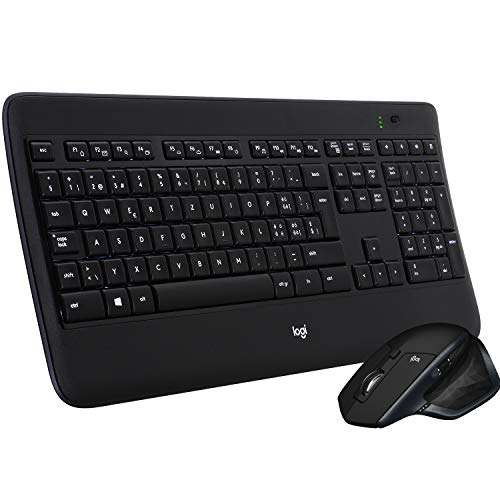 LOGITECH KB 920-008872 MX900 WIRELESS PERFORMANCE KB+MC COMBO USB LED BLACK