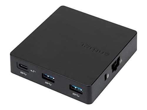 USB-C Travel Dock with Power Pass-Through [Black] (Like New)