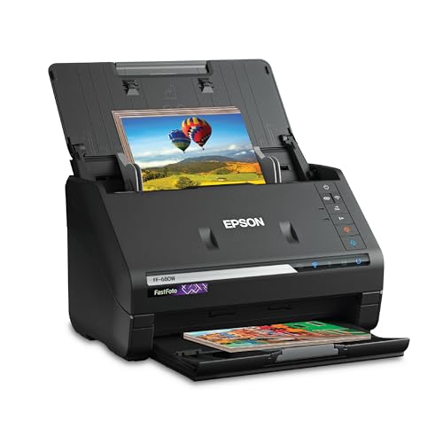 Epson America FastFoto FF 680W Photo Scanner B11B237201 (Like New)