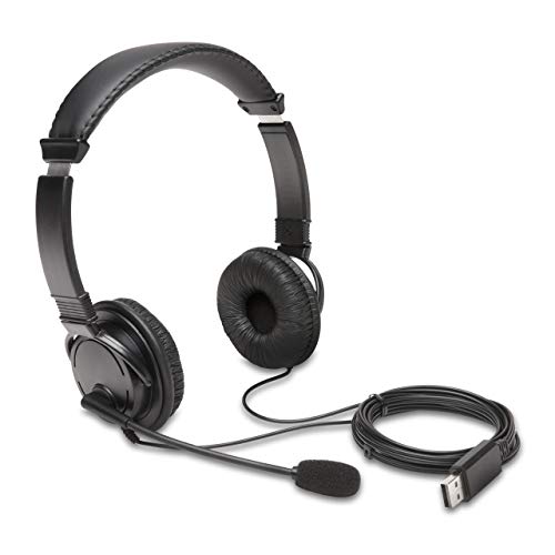 Kensington K97601WW Kensington Headphone K97601WW USB Hi-Fi Headphones with Mic  (Like New)