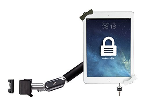 HEAVY-DUTY SECURITY POLE CLAMP FOR 7-14 INCH TABLETS