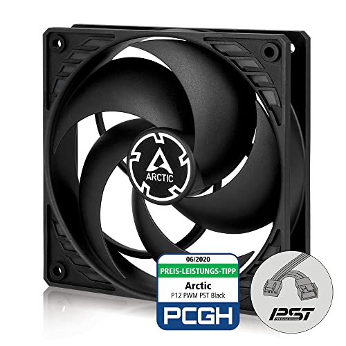 ARCTIC COOLING INC. P12 PWM PST BLACK/BLACK ACFAN00120A