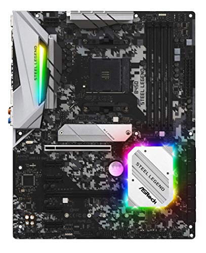 ASROCK MB B450 STEEL LEGEND AMD AM4 B450 DDR4 ATX RETAIL
