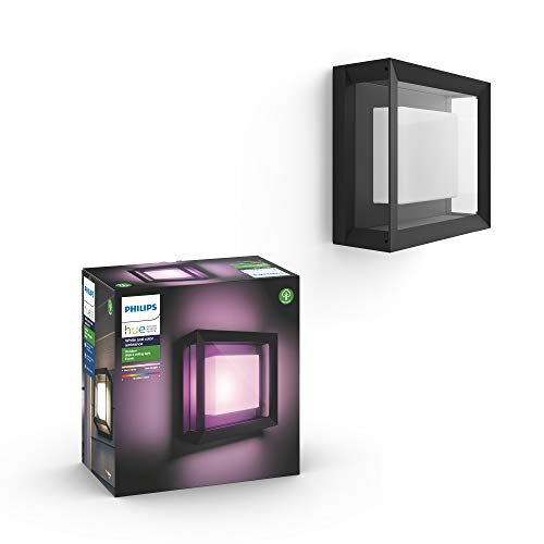 HUE ECONIC WHITE AND COLOUR AMBIANCE SQUARE OUTDOOR FIXTURE