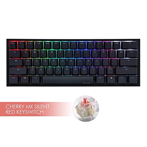Ducky One 2 Mini Mechanical Keyboard - MX Silent Red Switch (Like New)