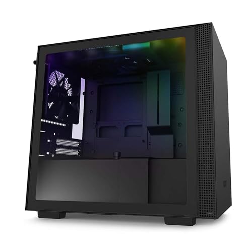 NZXT CS CA-H210I-B1 H210I SGCC STEEL AND TG USB 3.5 2.5 MINI-ITX MATTE BLACK (Like New)