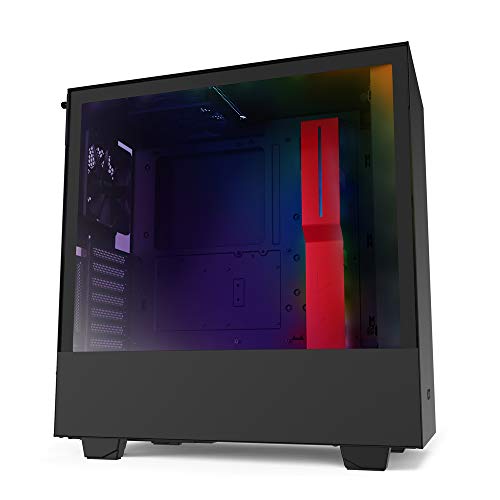 NZXT CS CA-H510I-BR H510I MID-TOWER USB 3.5 2.5 MITX MATX ATX MATTE BK RD