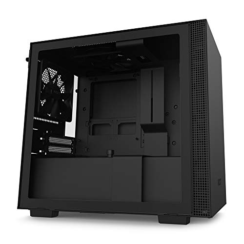 NZXT CS CA-H210B-B1 H210 SGCC STEEL AND TG USB 3.5 2.5 MINI-ITX MATTE BLACK (Like New)
