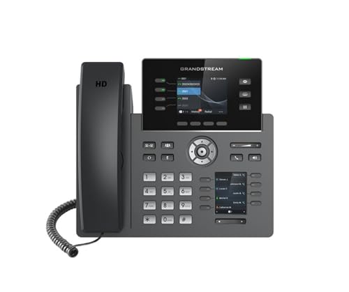 Has PoE and power supply.The GRP2614 is a 4-line carrier-grade IP phone designed with zero-touch provisioning for mass deploymentand easy management. It feature