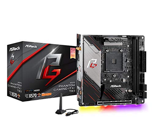 ASROCK MB X570PHANTOMGAMING-ITX TB3 AMD X570 PCIE4 ITX THUNDERBOLT3 RETAIL