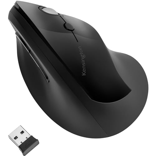 PRO FIT ERGO VERTICAL WRLS MOUSE BLACK