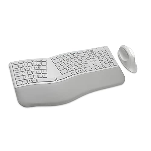 Pro Fit Ergo Wireless Keyboard and Mouse Gray