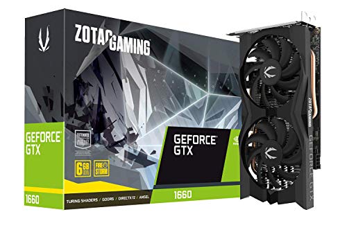 Zotac ZT-T16600K-10M ZOTAC VCX ZT-T16600K-10M GeForce GTX 1660 Twin Fan 6GB GDDR5 192B 3xDP HDMI