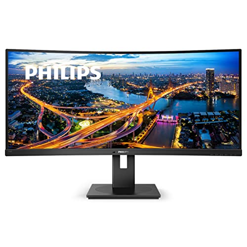 B LINE CURVED ULTRAWIDE LCD MONITOR WITH USB-C - WQHD (3440 X 1440) - 34 IN - 5 MS - 3 - 0 (Like New)