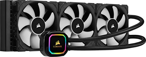 The CORSAIR iCUE H150i RGB PRO XT is an all-in-one liquid CPU cooler built for b