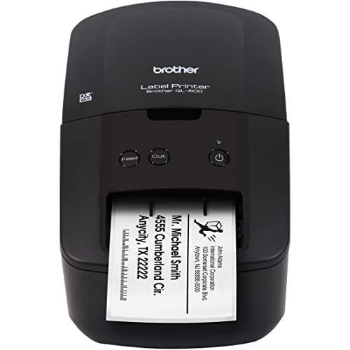 The Brother QL-600 Label Printer provides an economic labeling solution to meet
