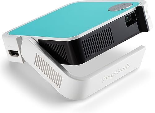 ULTRA-PORTABLE POCKET LED SMART PROJECTOR WITH 1080P SUPPORT - 0.6 LBS NET.