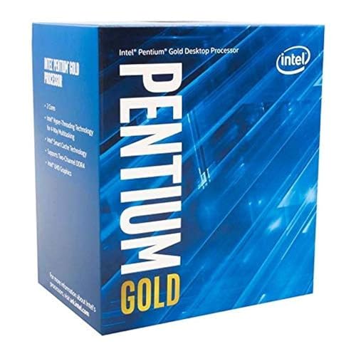 COMET LAKE.INTEL PENTIUM GOLD G-6400 DT PROCESSOR 2 CORES 4.0 GHZ LGA1200 (COMET (Like New)