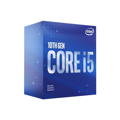 Intel Core i5-10400F Desktop Processor 6 Cores up to 4.3 GHz Without Processor G