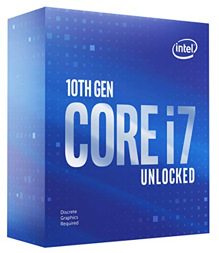 Intel Core i7-10700KF Desktop Processor 8 Cores up to 5.1 GHz Unlocked Without P