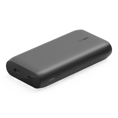 20K POWER BANK 30W PD USBC IN/OUT USBA OUT BLK (Like New)