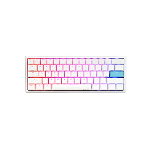 DUCKY ONE 2 MINI WHITE PRO - MX SIL RED