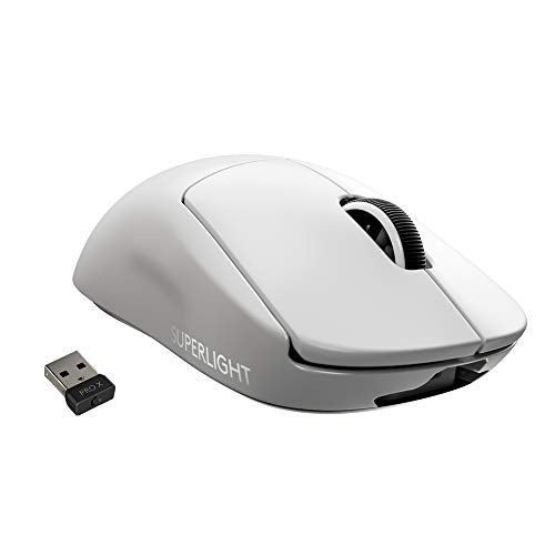 Logitech PRO X SUPERLIGHT Wireless Gaming Mouse (White)