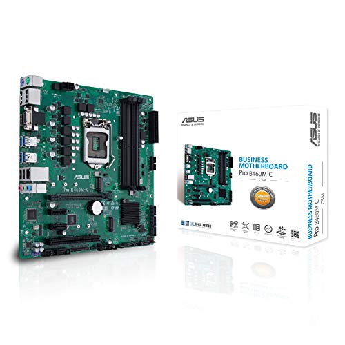 Powered by 10th Generation IntelCore processors -ASUS PRO B460M-C/CSM commer (Like New)