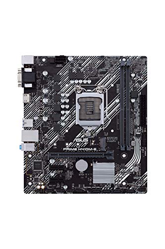 ASUS MB PRIME H410M-E S1200 H410 DDR4 64GB PCIE HDMI D-SUB W10 MATX RETAIL (Like New)