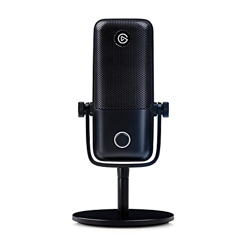 CORSAIR PREMIUM USB CONDENSER MICROPHONE AND DIGITAL MIXING SOLUTION - ANTI-CLIPPING TECHNOLOGY - TACTILE MUTE - STREAMING AND PODCASTING (Like New)