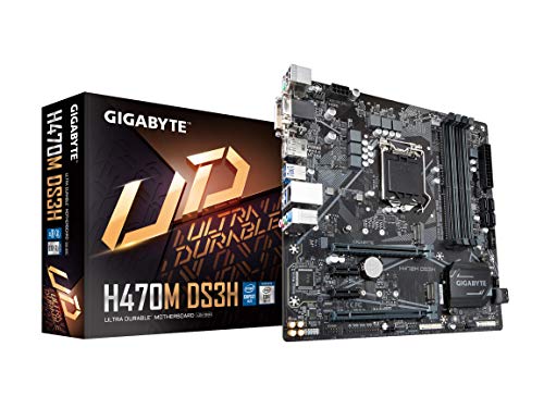 INTEL H470 ULTRA DURABLE MOTHERBOARD WITH USB 3.2 GEN1 TYPE-C -DUAL NVME PCIE  (Like New)