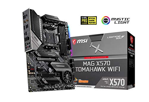 MSI X570TOMAWIFI MSI MB X570TOMAWIFI RYZEN 9 AMD X570 AM4 DDR4 128GB PCIE HDMI U (Like New)